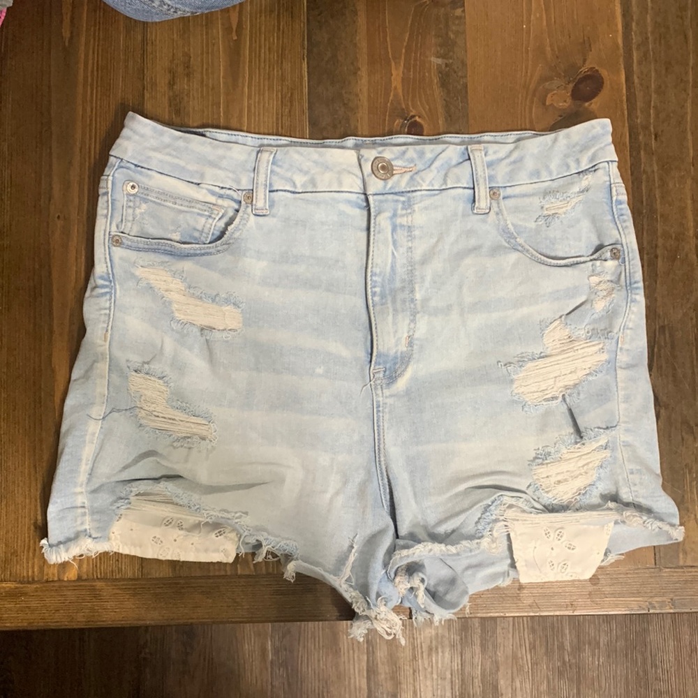 American eagle jean shorts